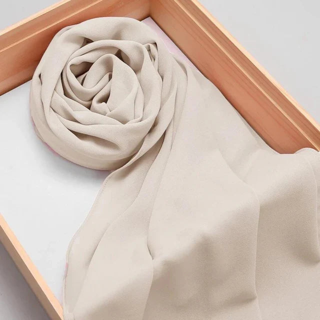 Chiffon Georgette - Beige