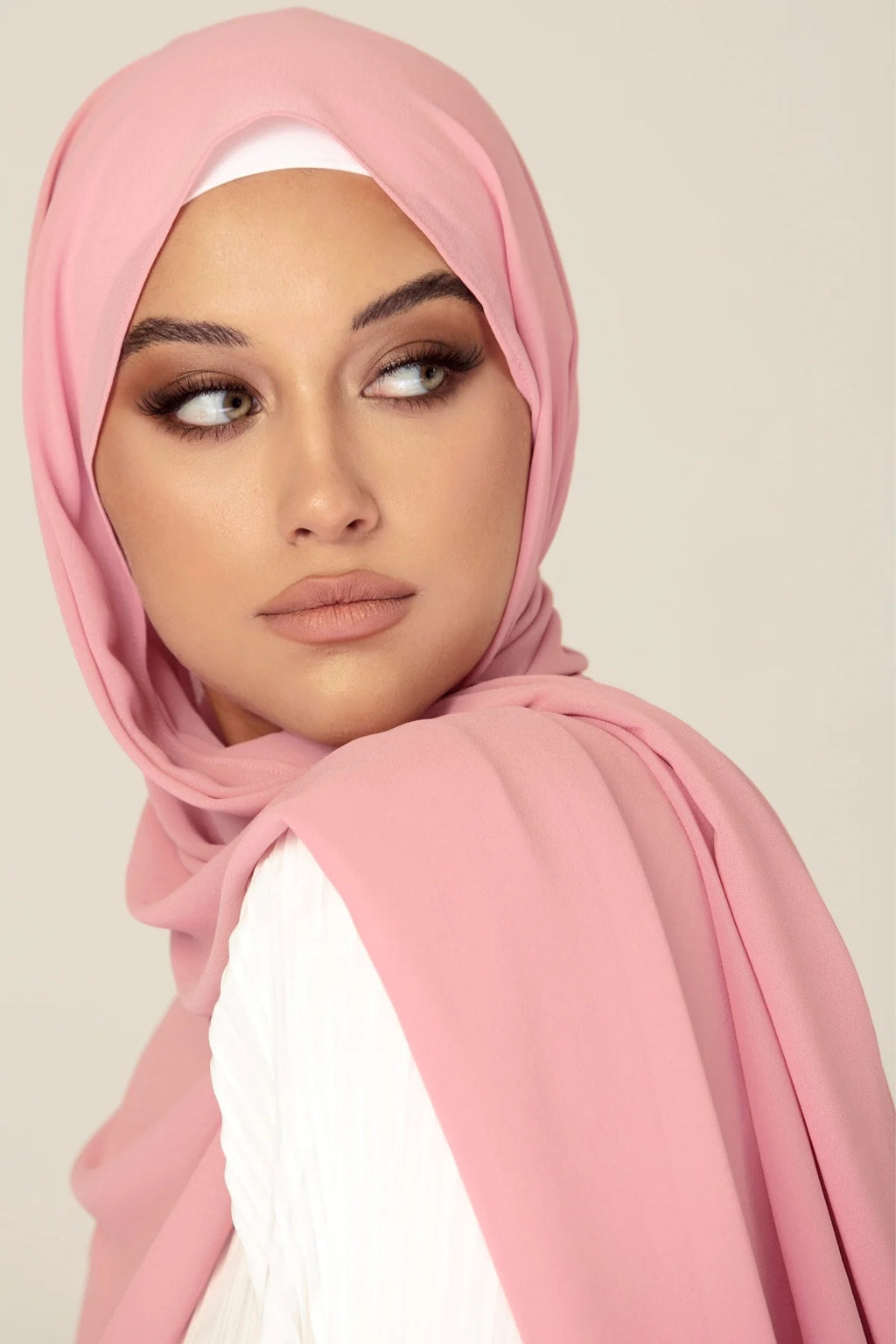 Chiffon Georgette - Dusty pink