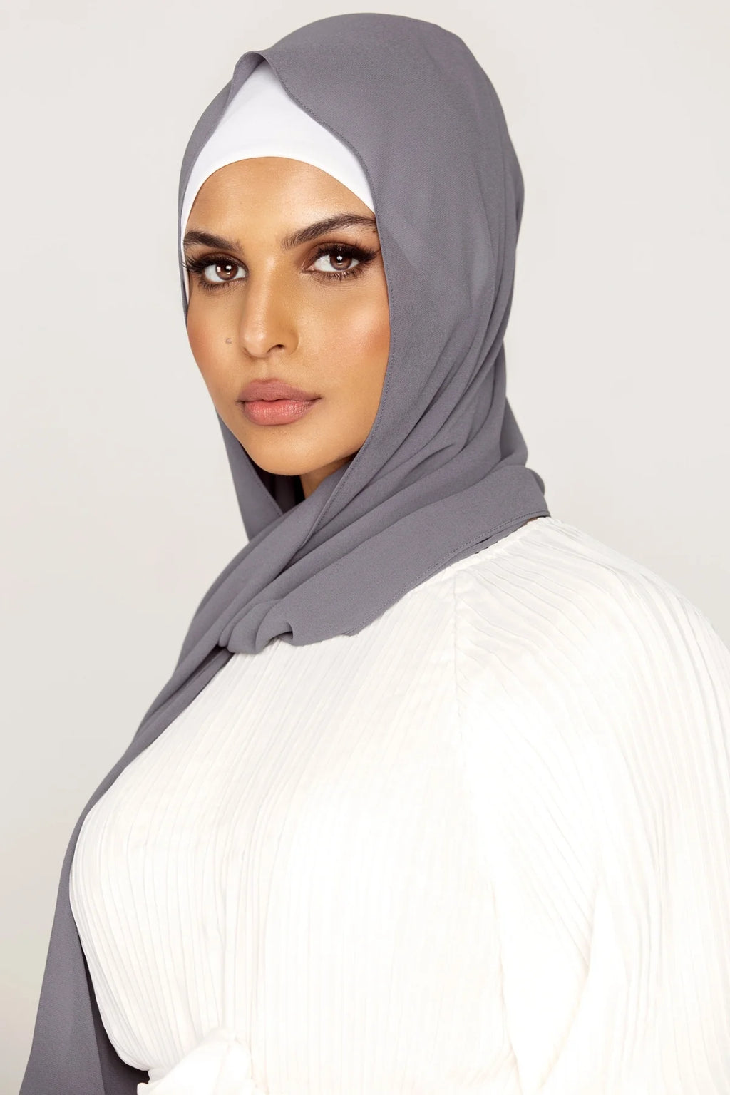 Chiffon Georgette - Grey