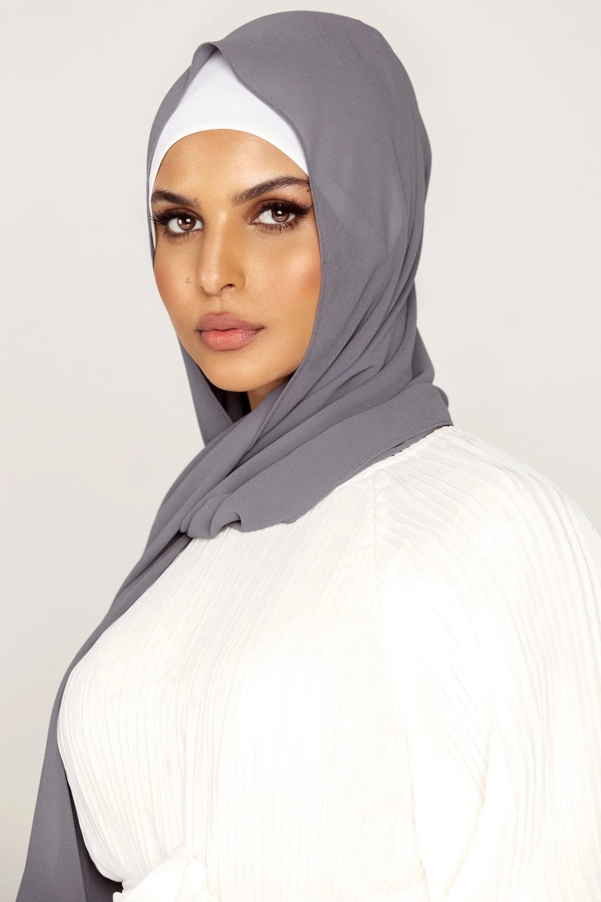 Chiffon Georgette - Grey