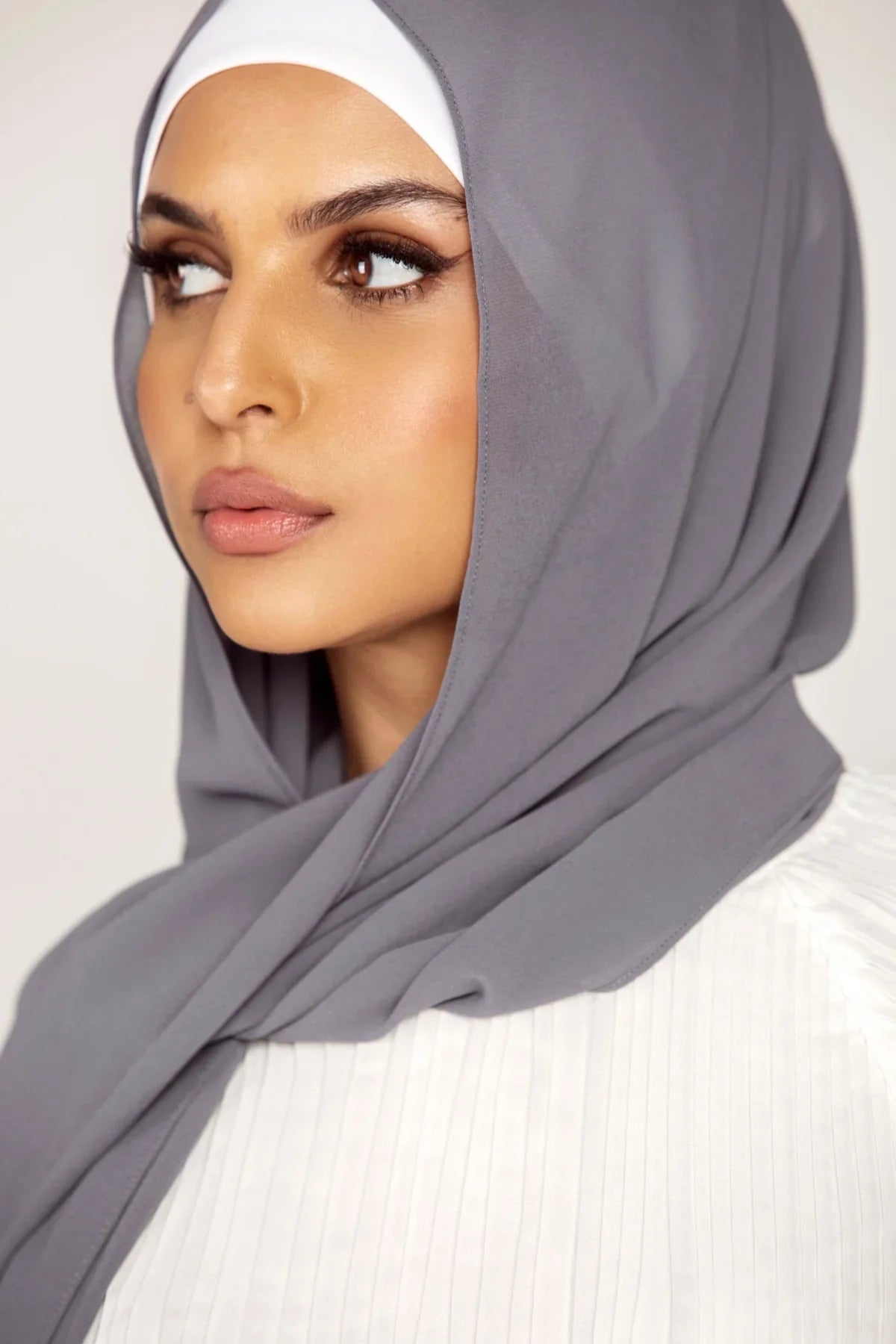 Chiffon Georgette - Grey