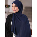 Chiffon Georgette - Navy Blue
