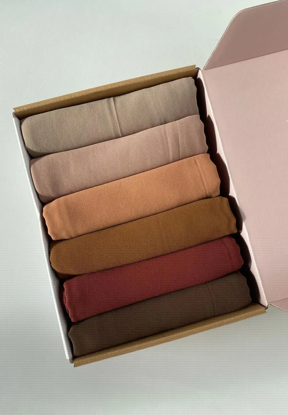 Georgette Chiffon - Bundle Of 6 available in all multicolours