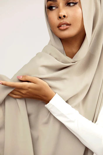 Chiffon Georgette - Pistachio_grey