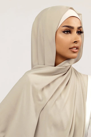 Chiffon Georgette - Pistachio_grey