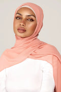 Chiffon Georgette - Soft peach