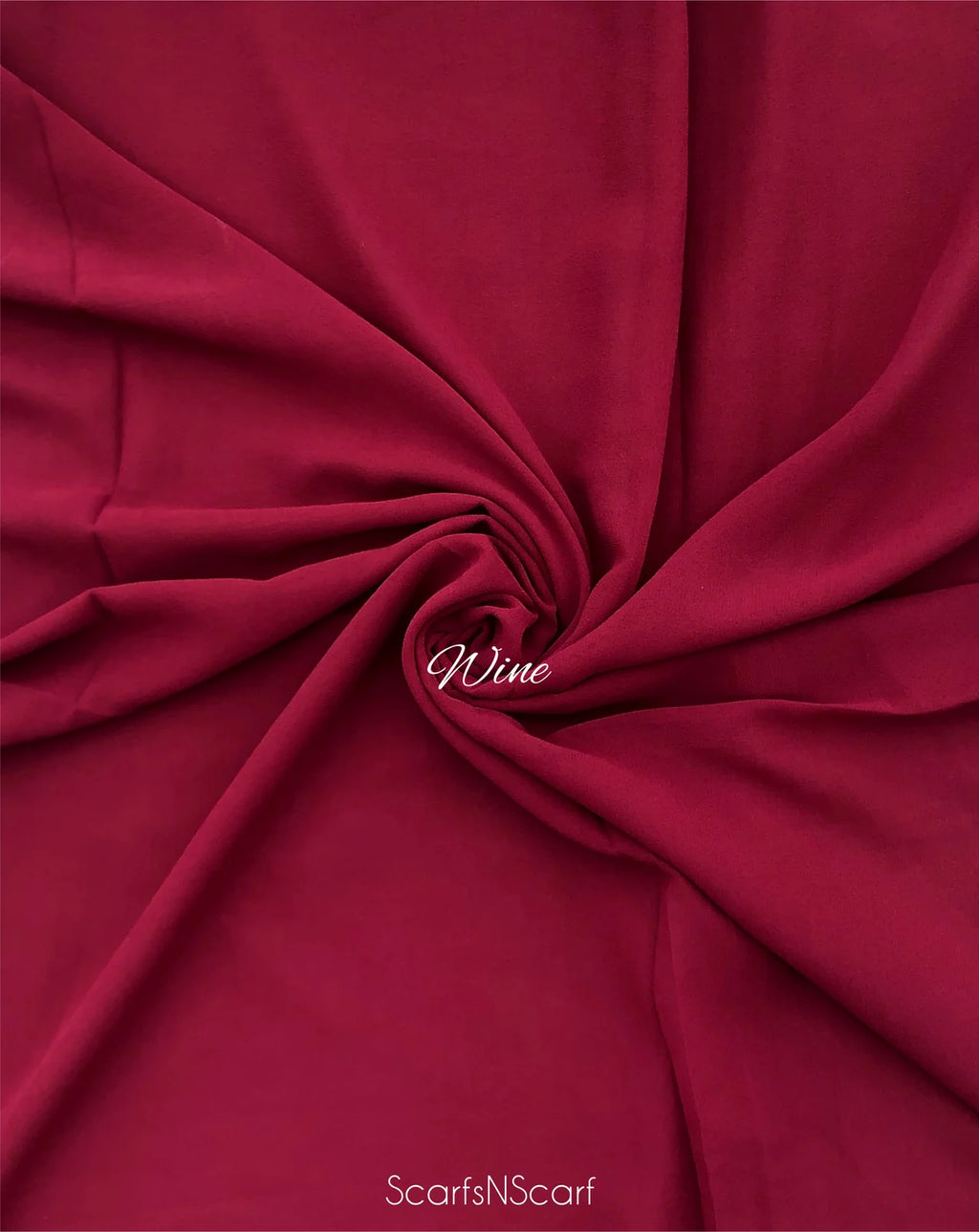 Chiffon Georgette - Wine