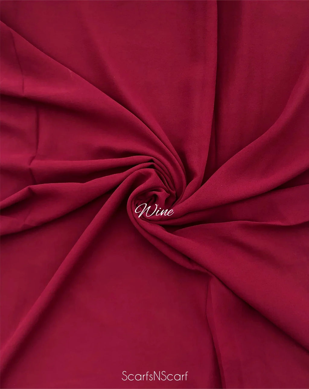 Chiffon Georgette - Wine