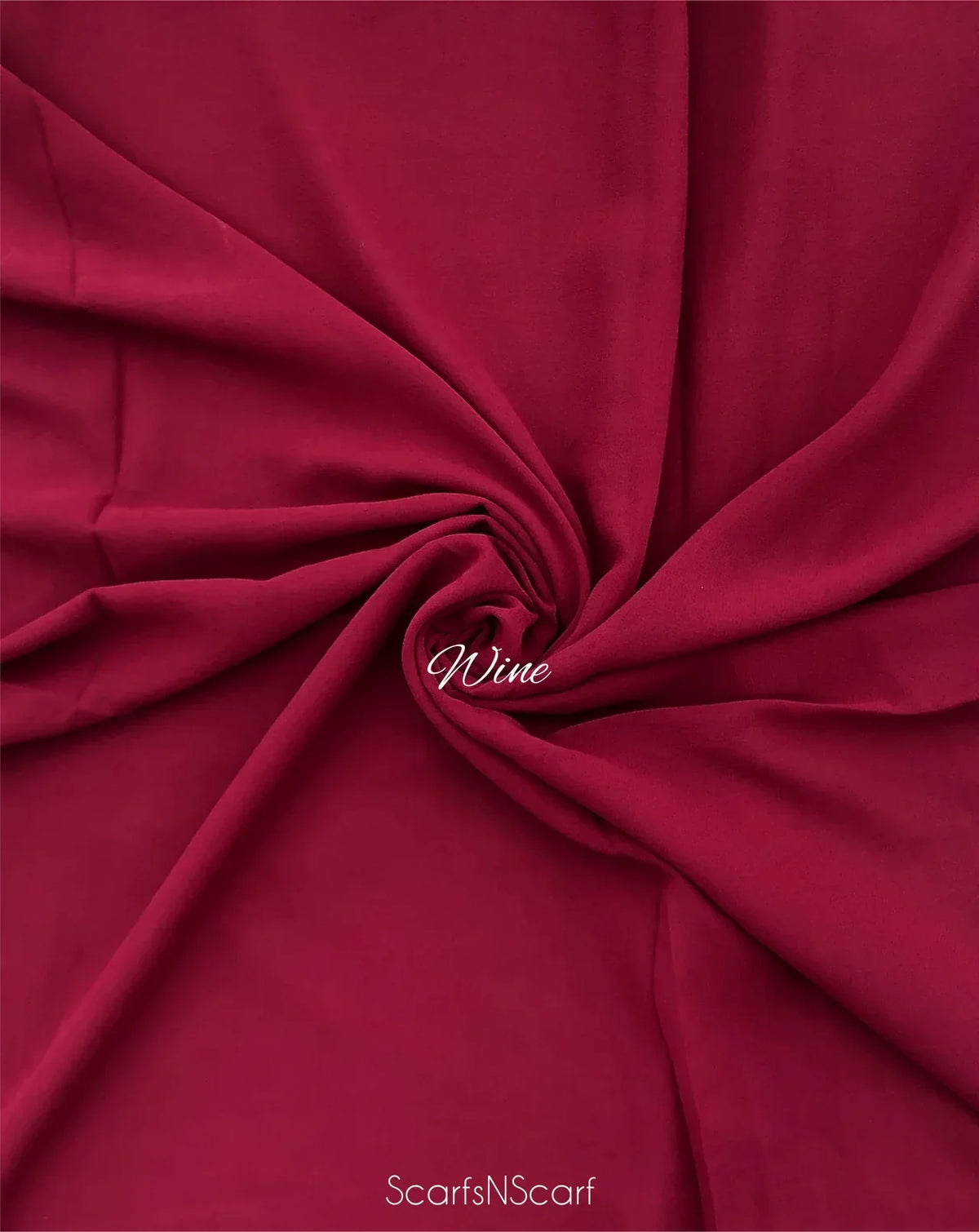 Chiffon Georgette - Wine