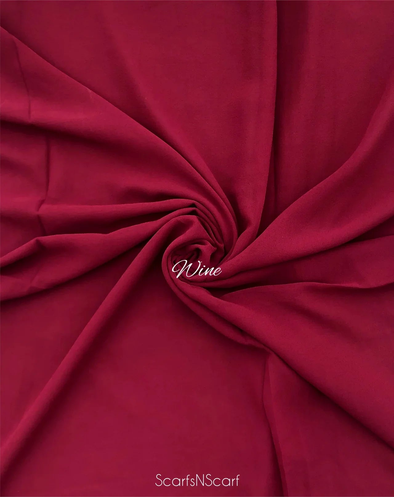 Chiffon Georgette - Wine